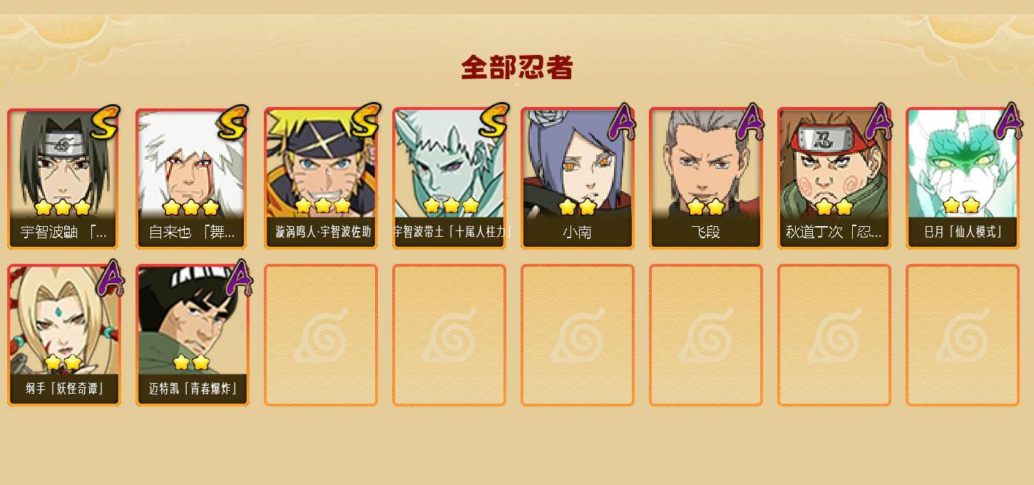 HYEY49250火影忍者账号详情图2