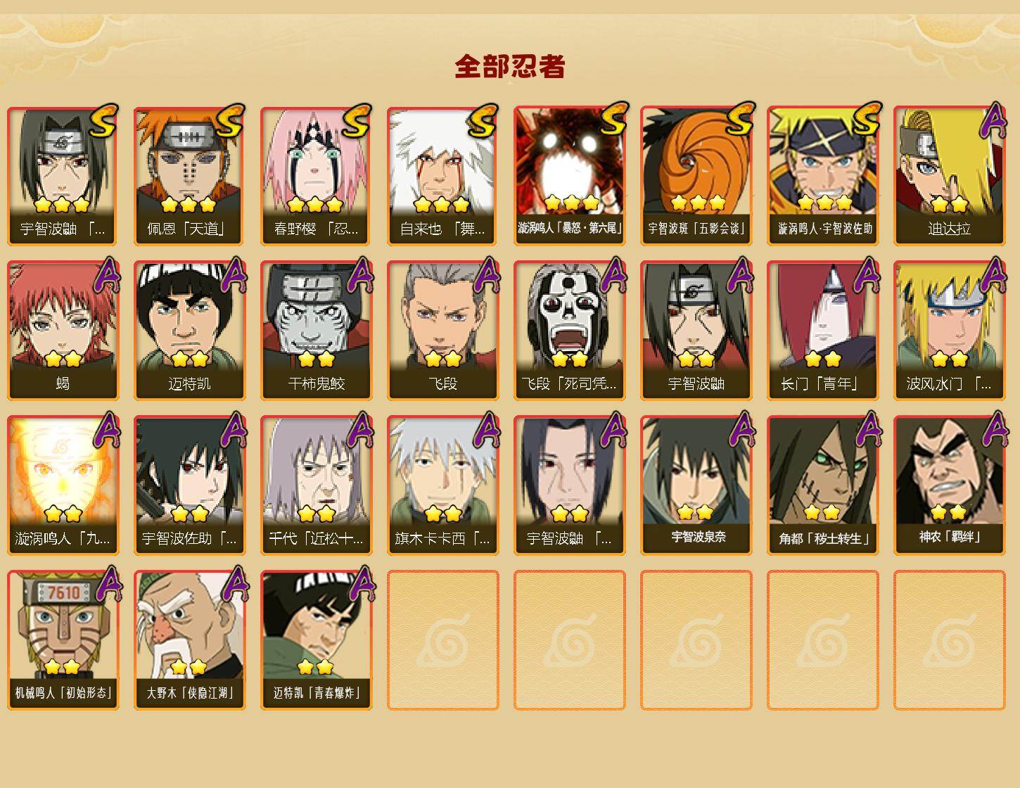 HYEY49258火影忍者账号详情图2