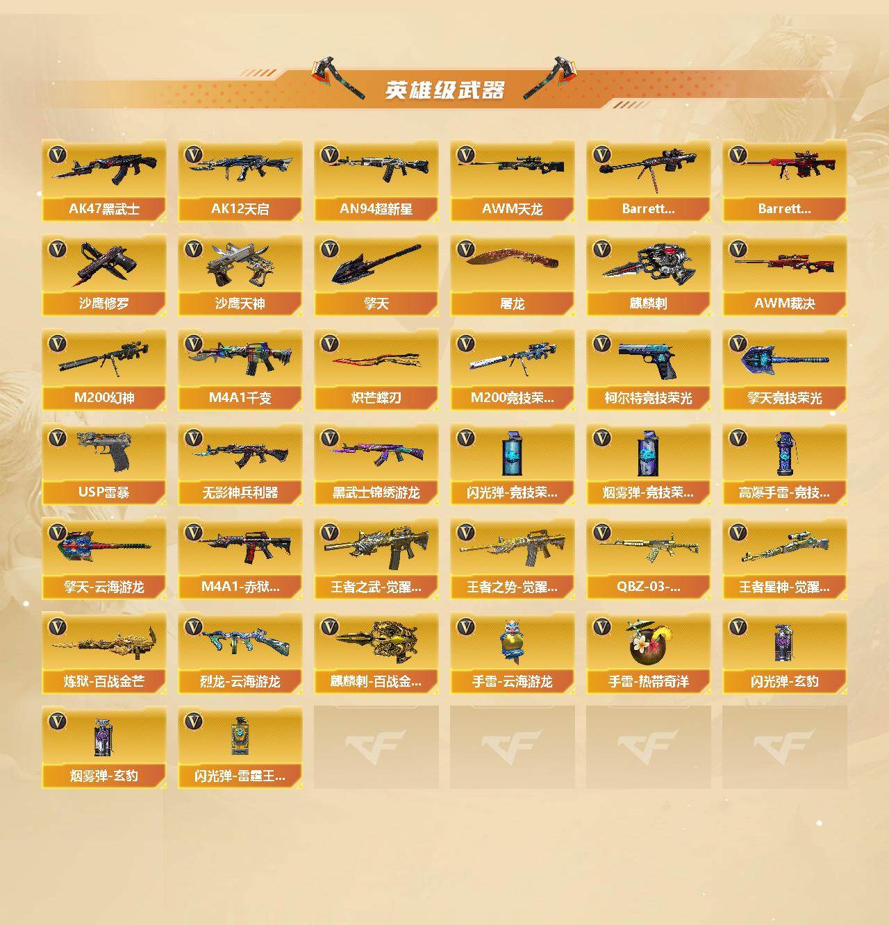 CFCMW435661穿越火线账号详情图3