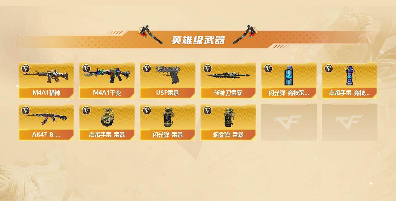 CFCMW435843穿越火线账号详情图3