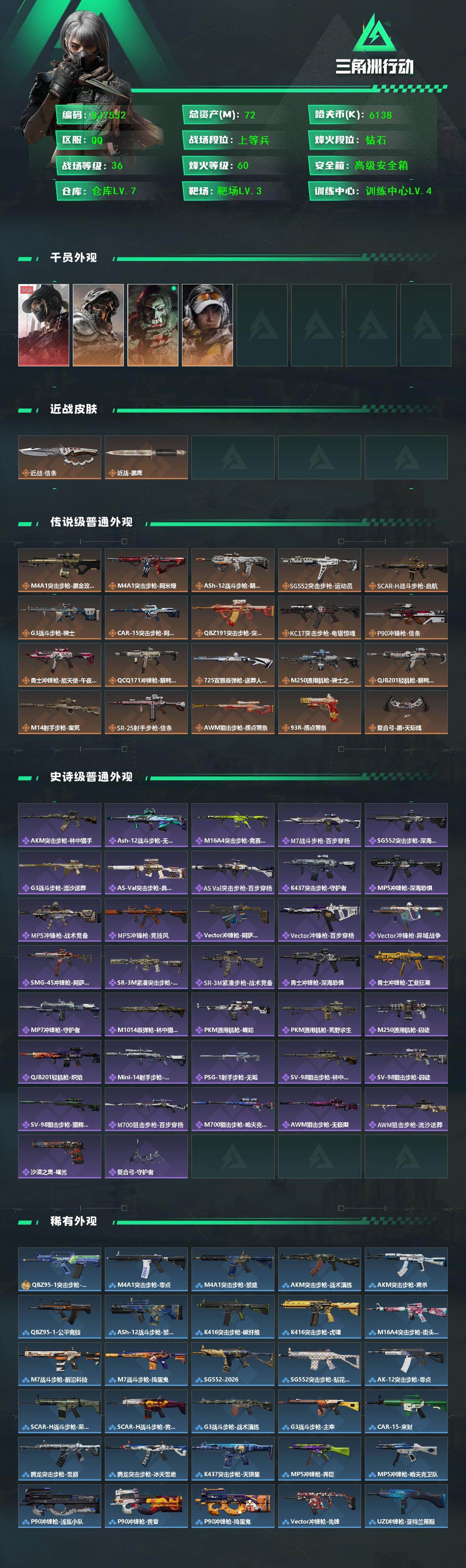 SJZEY436813三角洲行动账号详情图2