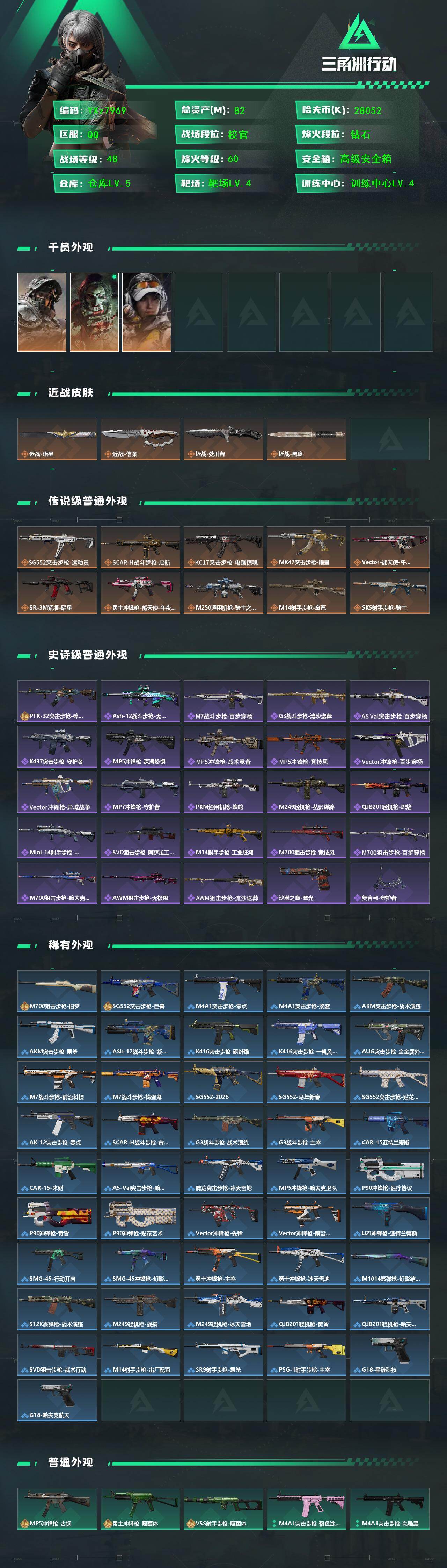 SJZCMW440376三角洲行动账号详情图2