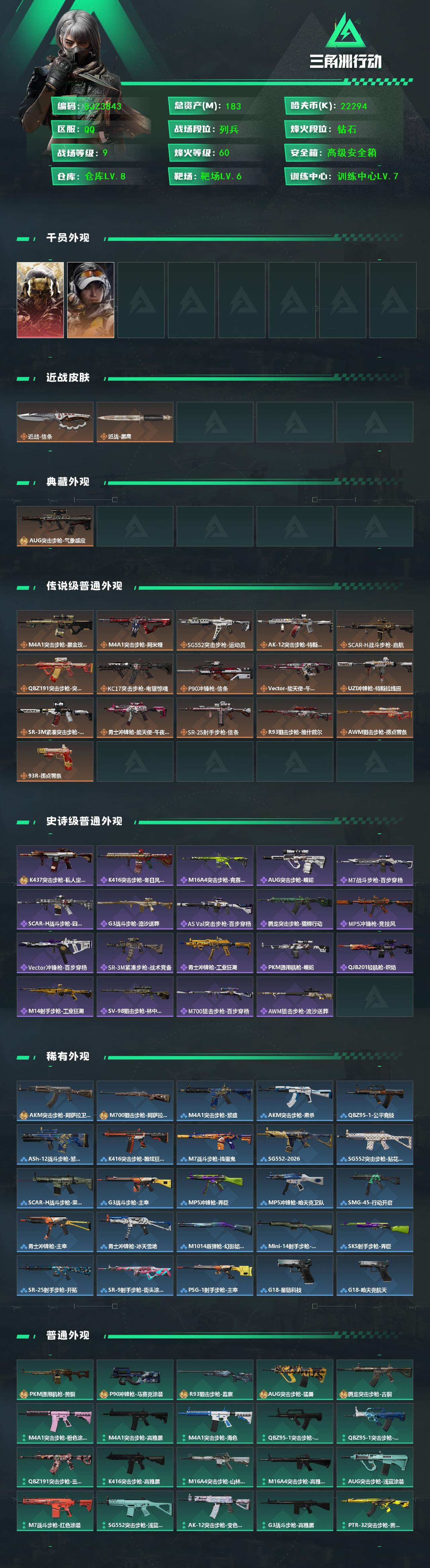 SJZEY421819三角洲行动账号详情图2