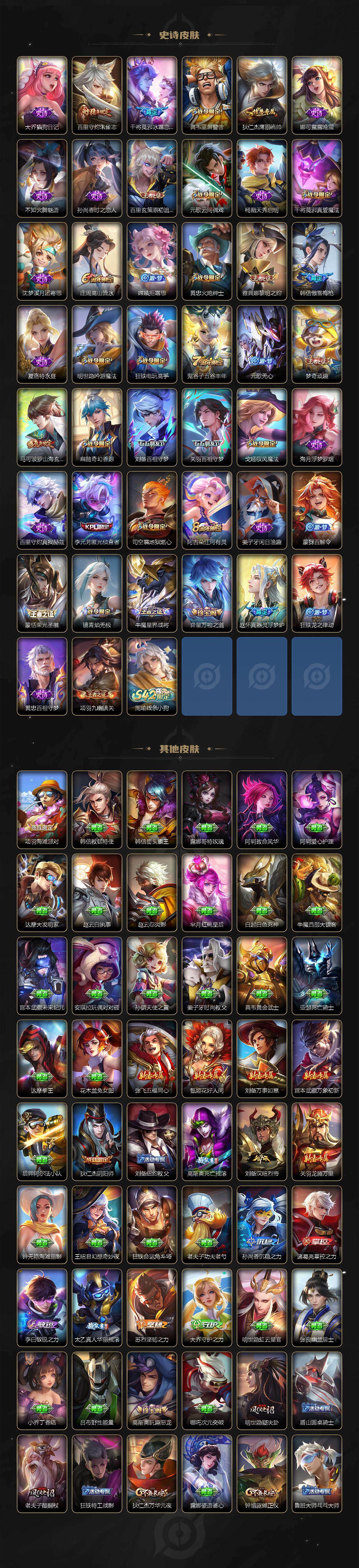 WZQM4168776王者荣耀账号详情图5 WZQM4168776王者荣耀账号详情图5