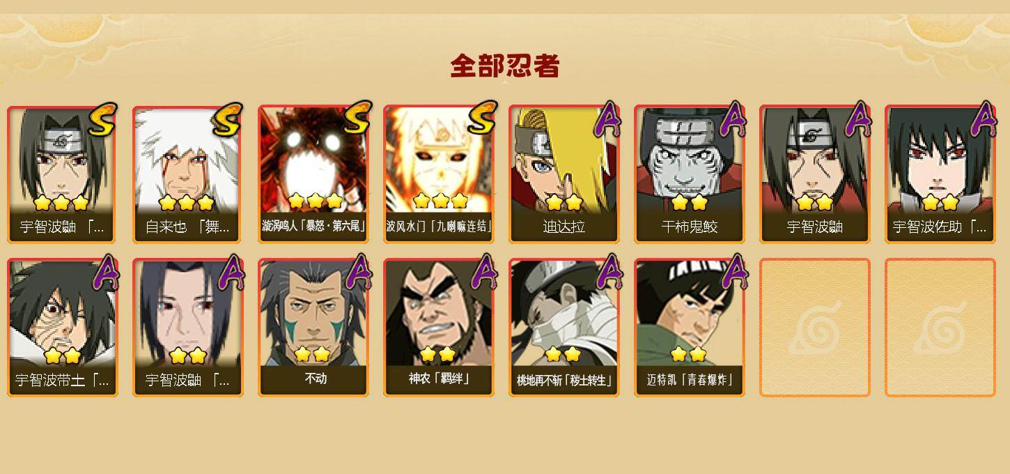 HYEY49860火影忍者账号详情图2