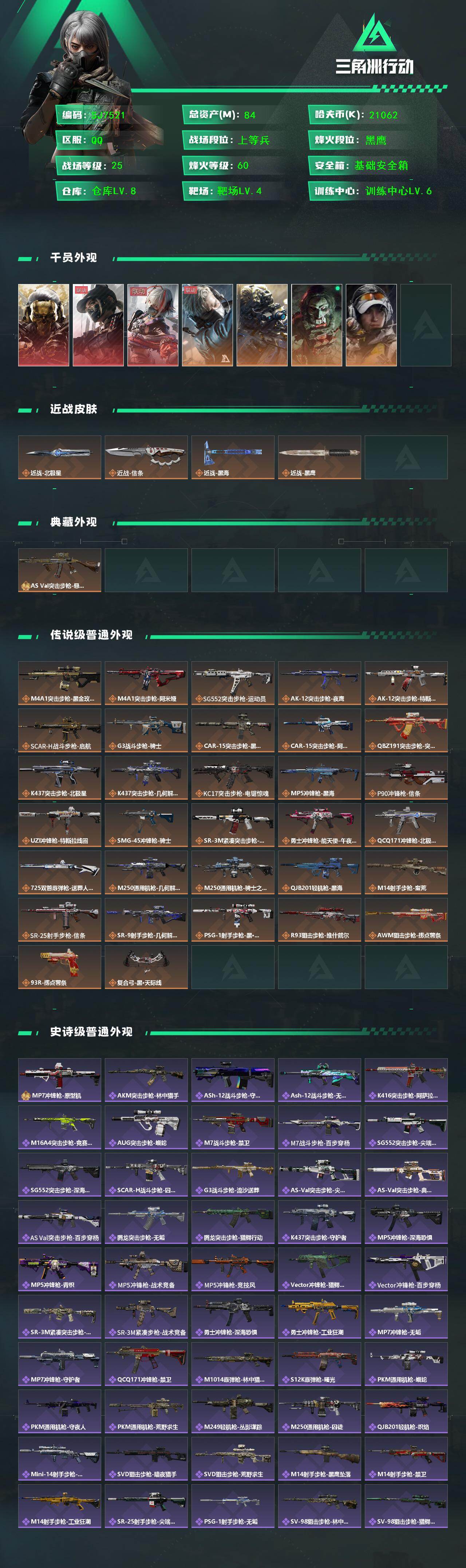 SJZEY435010三角洲行动账号详情图2