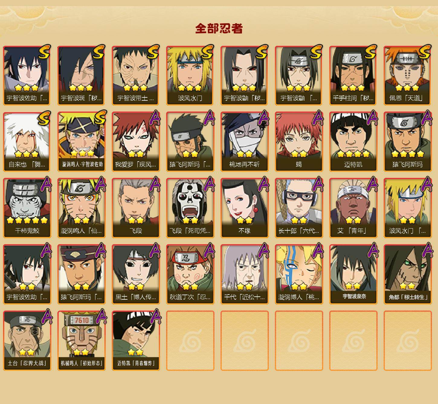 HYEY410018火影忍者账号详情图2