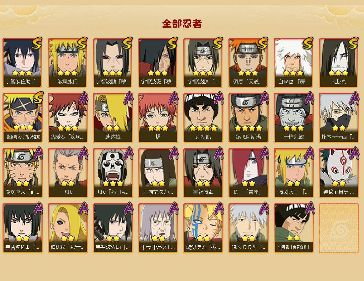 HYLFY410075火影忍者账号详情图2