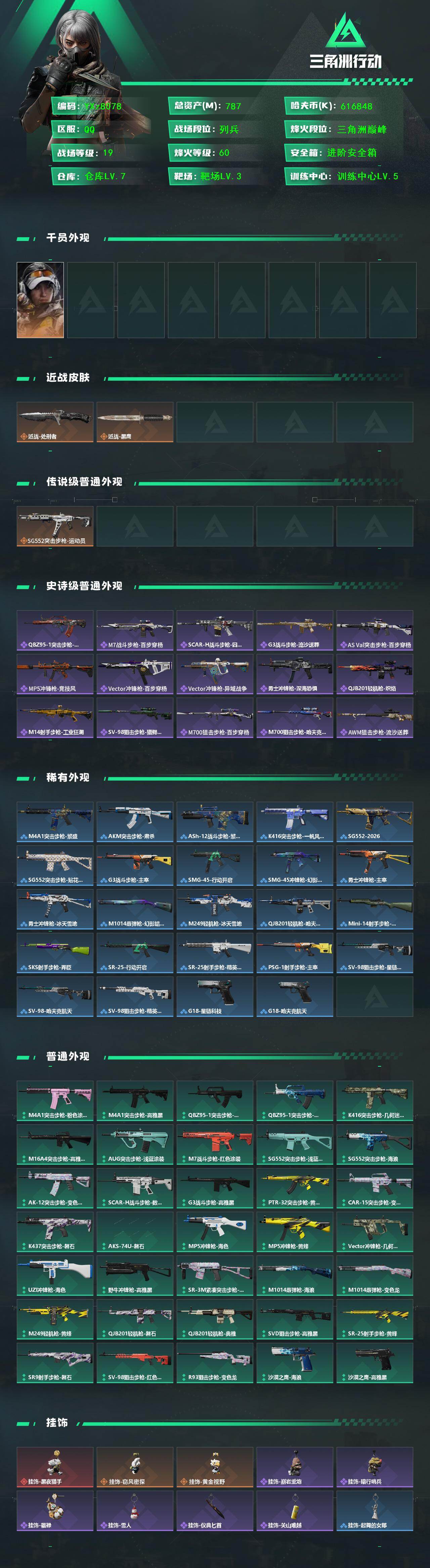 SJZCMW440209三角洲行动账号详情图2