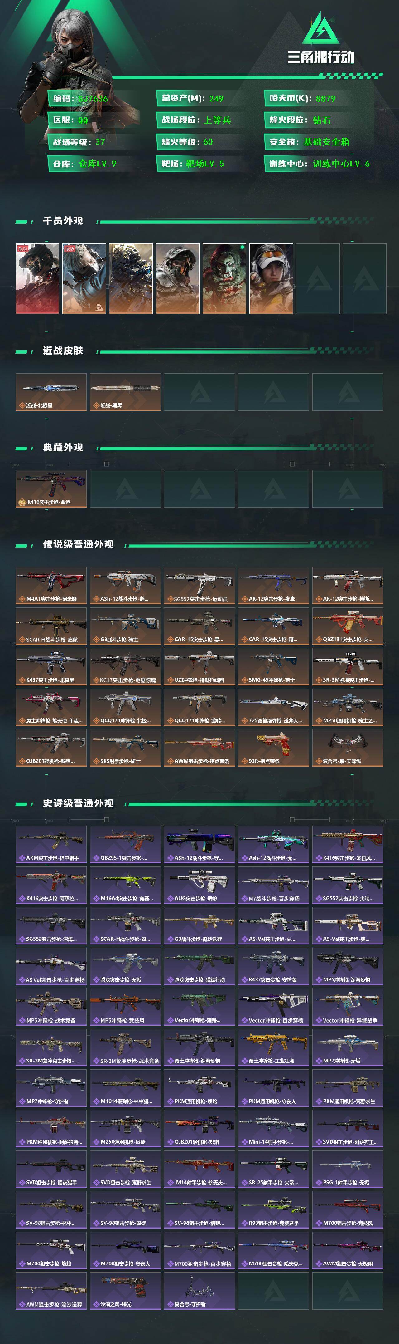 SJZEY439093三角洲行动账号详情图2