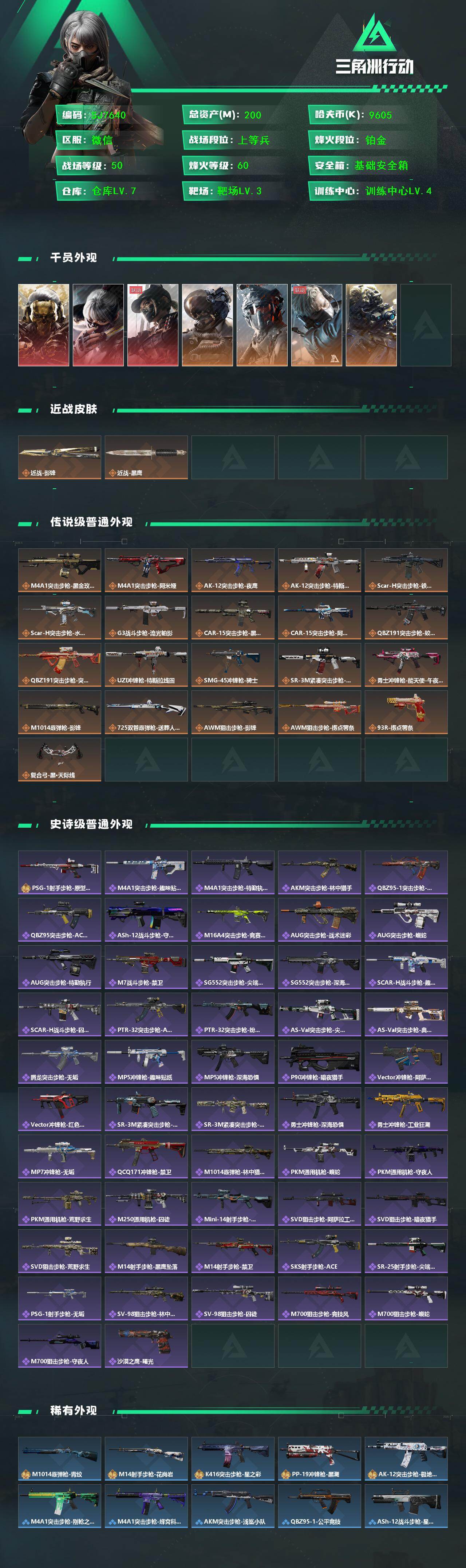 SJZEY439663三角洲行动账号详情图2