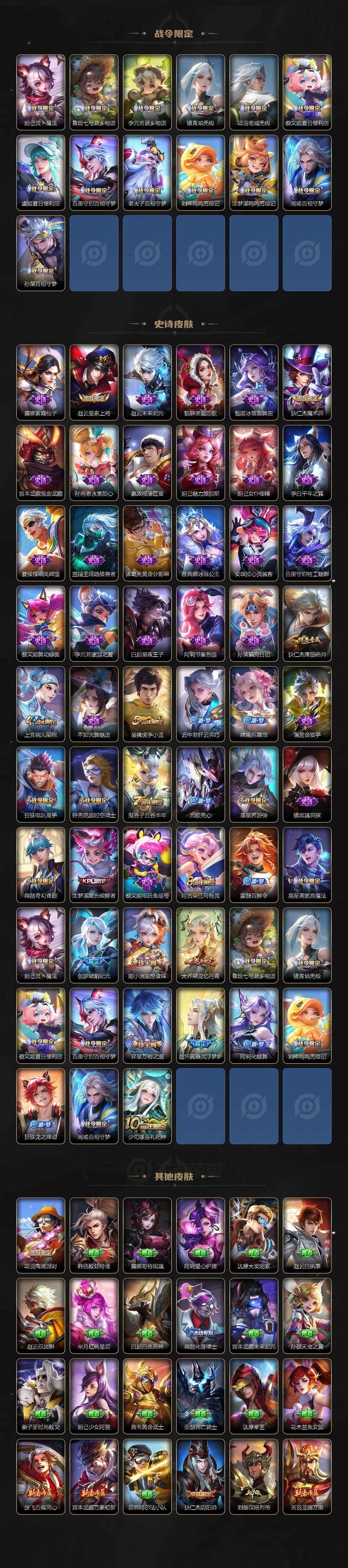 WZLX4140233王者荣耀账号详情图3