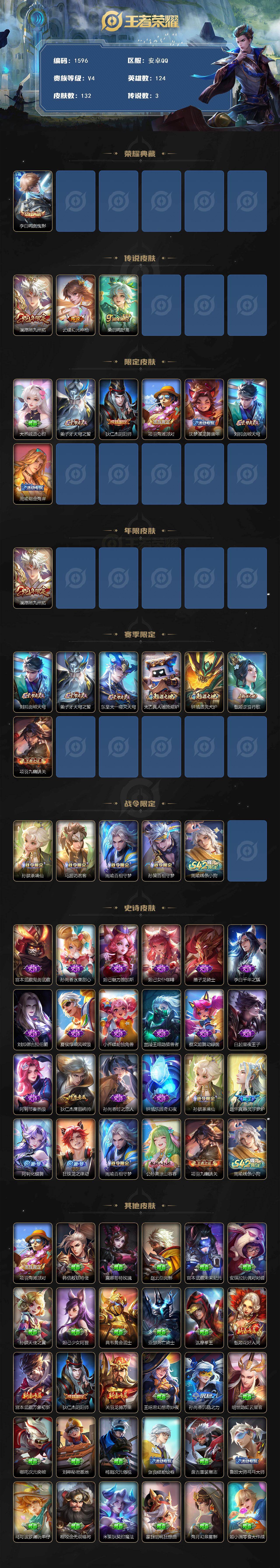 WZCMW4192365王者荣耀账号详情图2