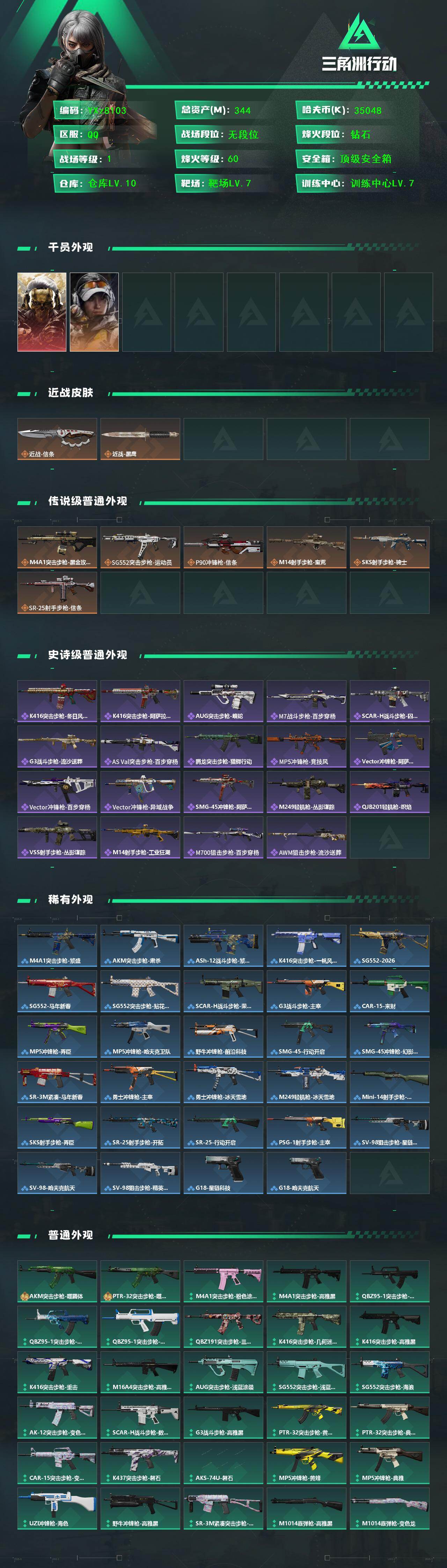 SJZCMW440207三角洲行动账号详情图2