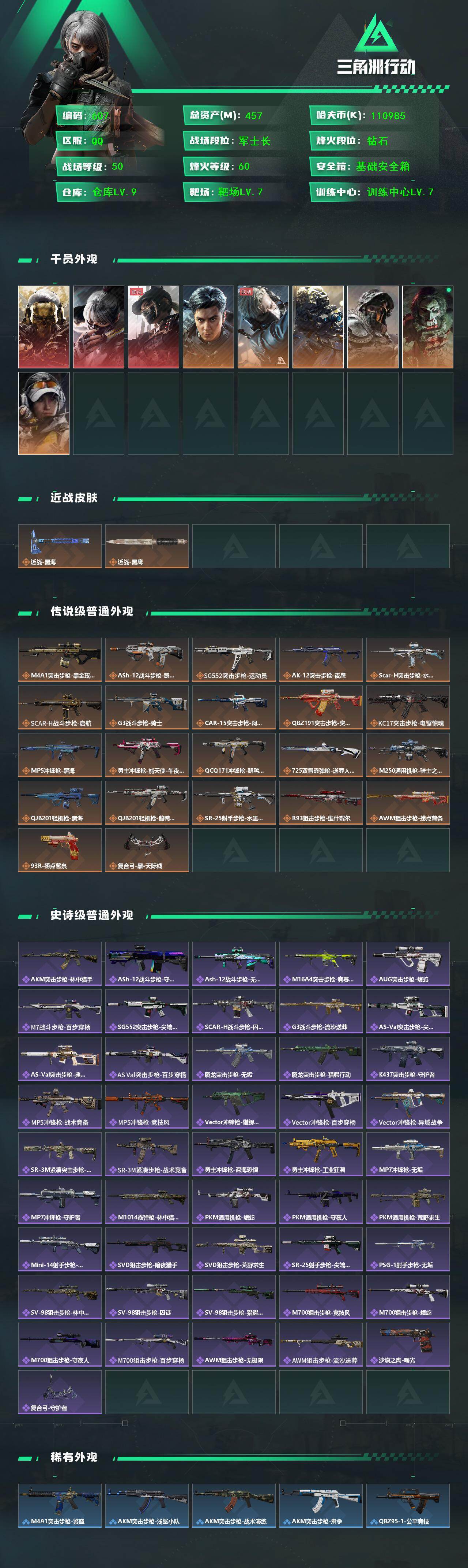 SJZCMW439999三角洲行动账号详情图2