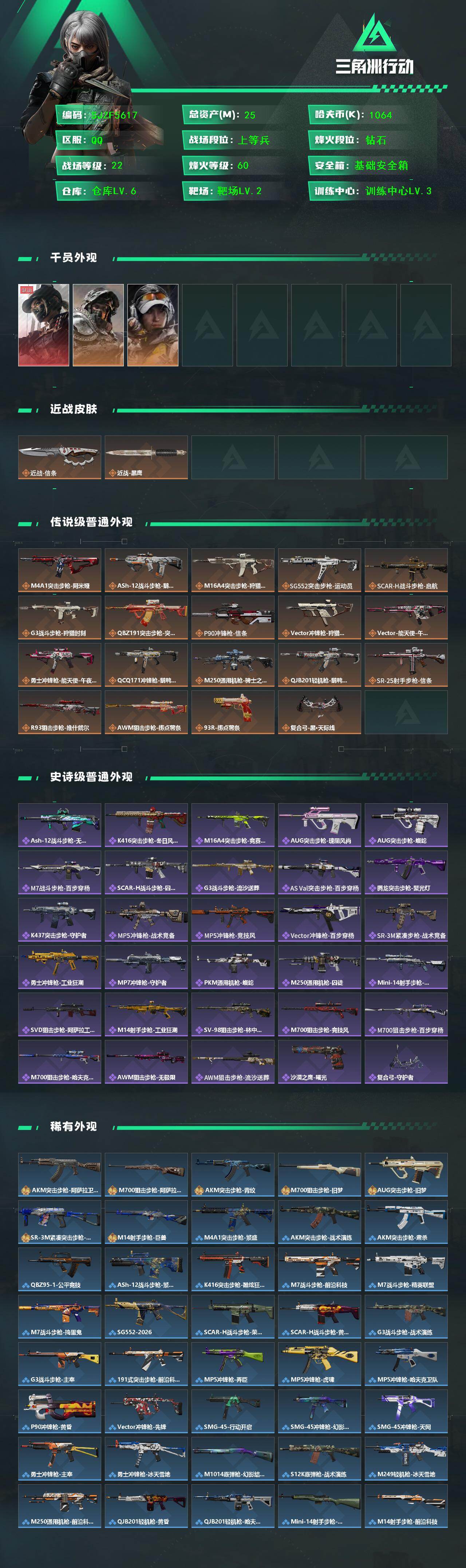 SJZEY440445三角洲行动账号详情图2