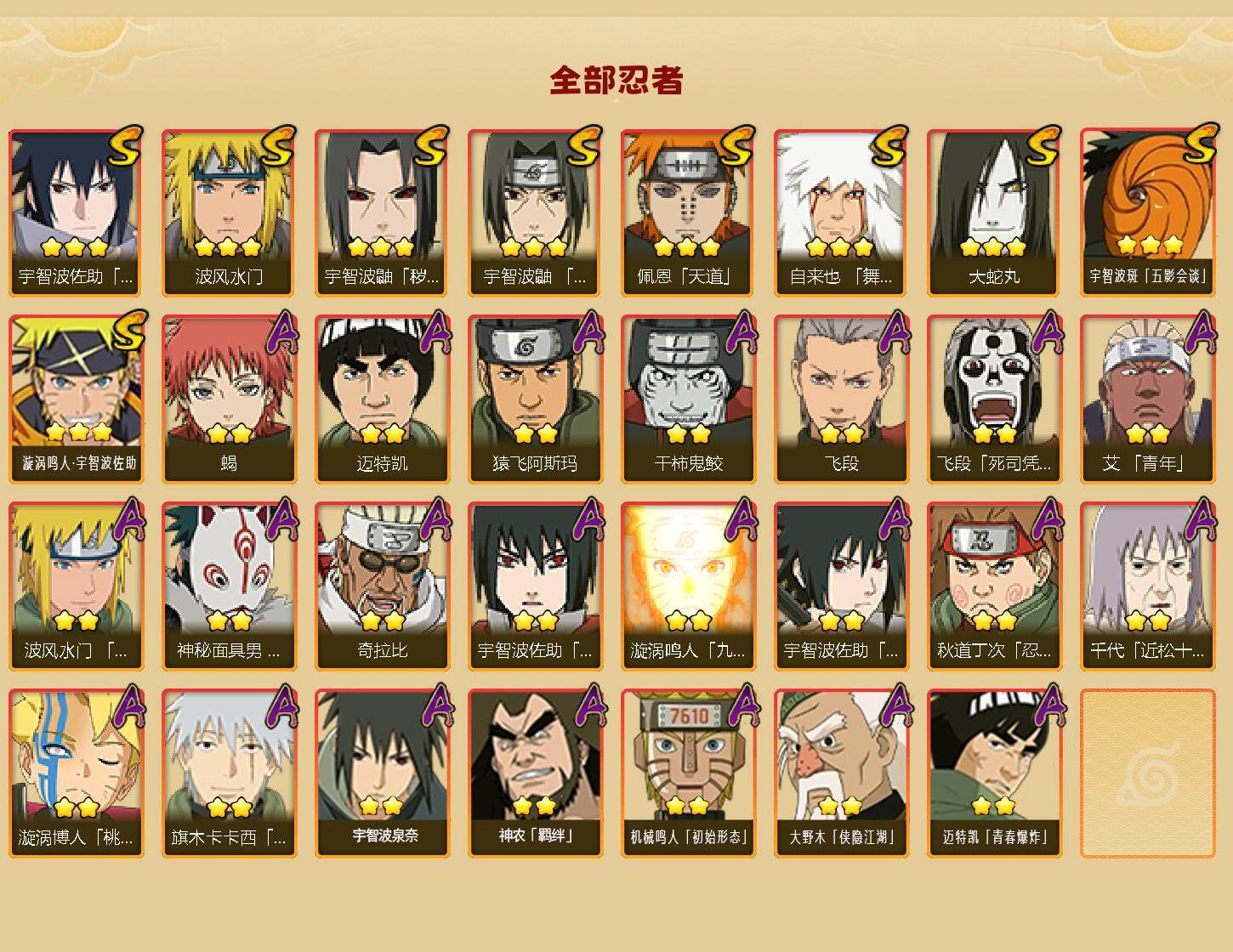 HYEY410653火影忍者账号详情图2