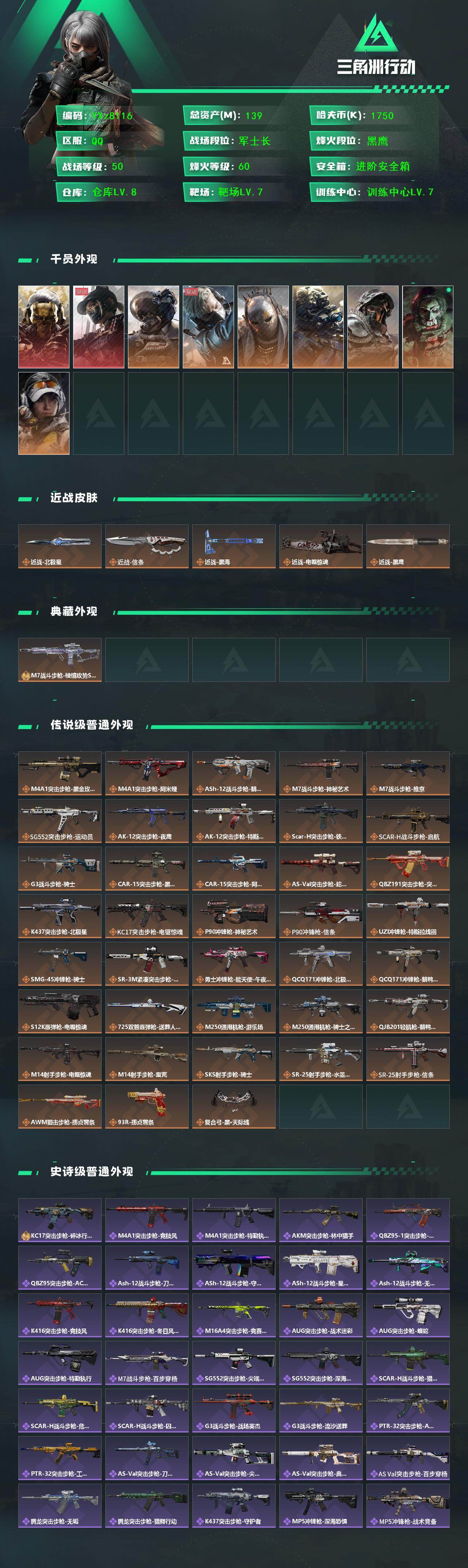 SJZCMW440451三角洲行动账号详情图2