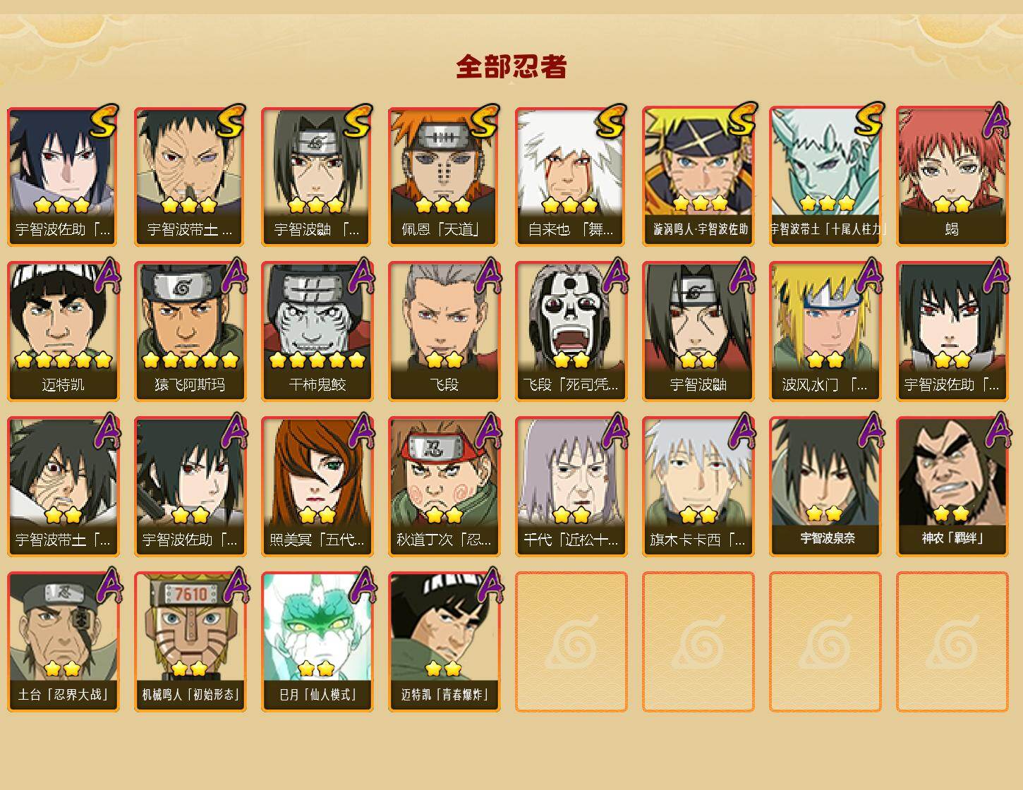 HYEY411218火影忍者账号详情图2