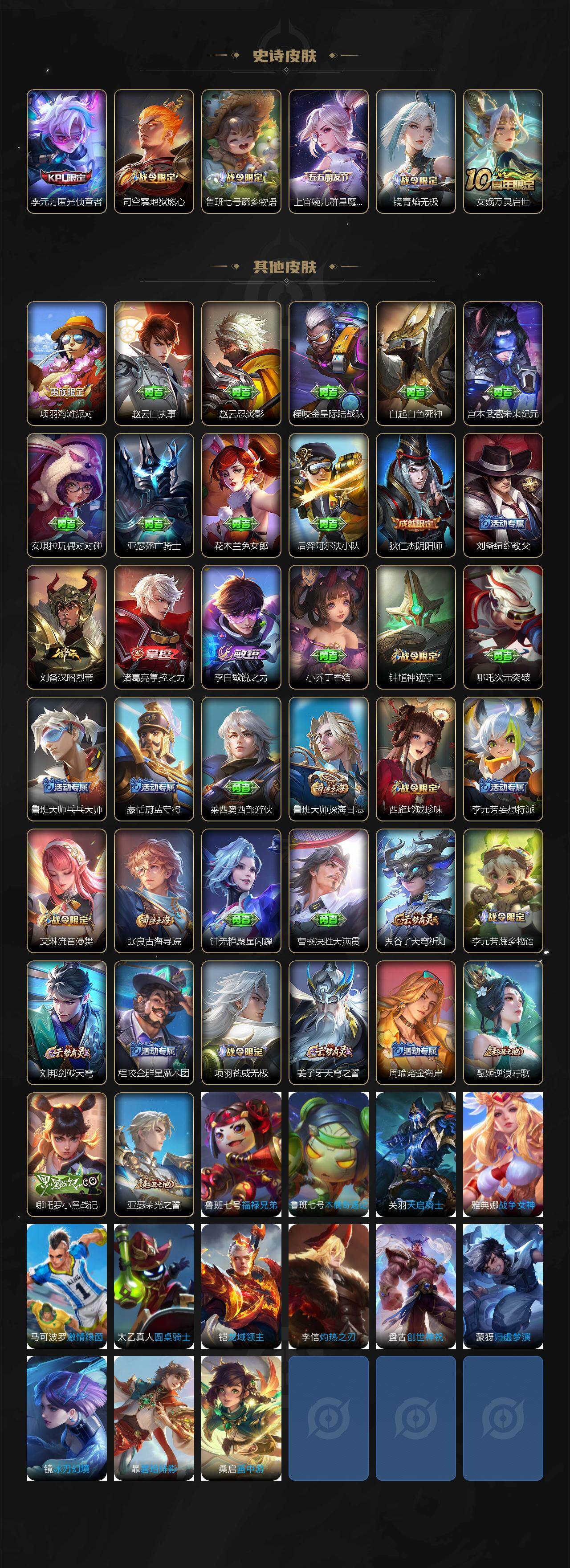 WZCMW4143052王者荣耀账号详情图3 WZCMW4143052王者荣耀账号详情图3