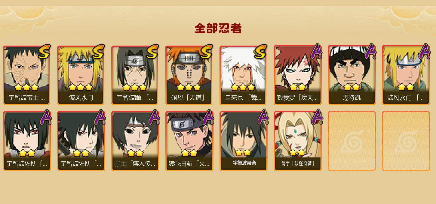 HYCMW410429火影忍者账号详情图2