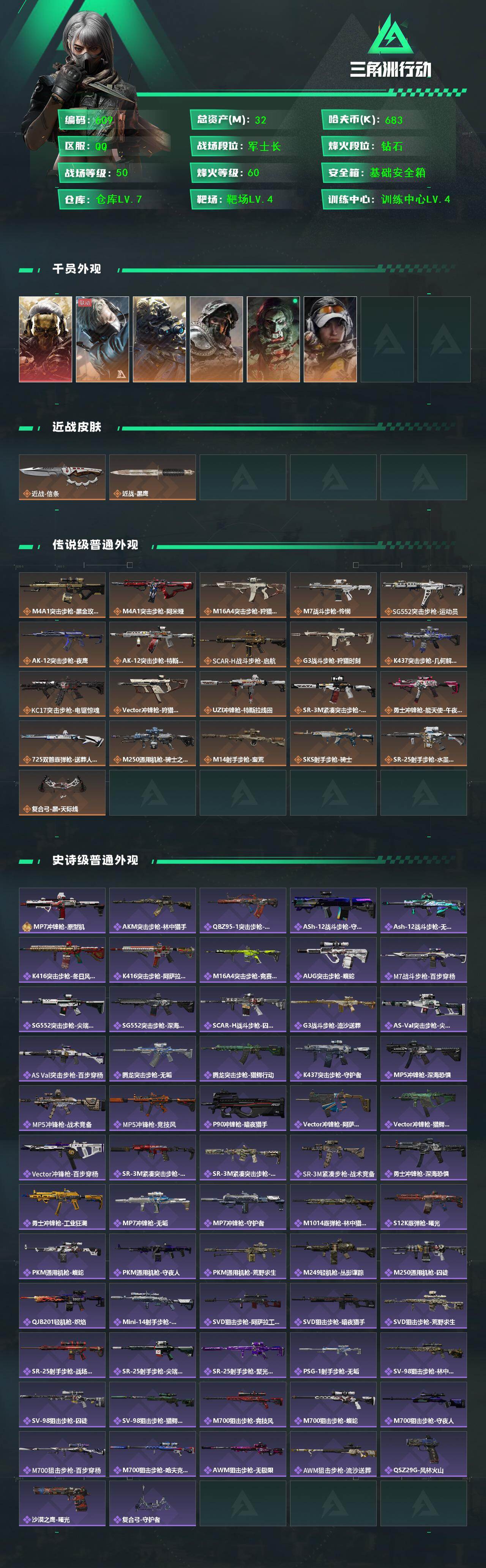 SJZCMW440301三角洲行动账号详情图2