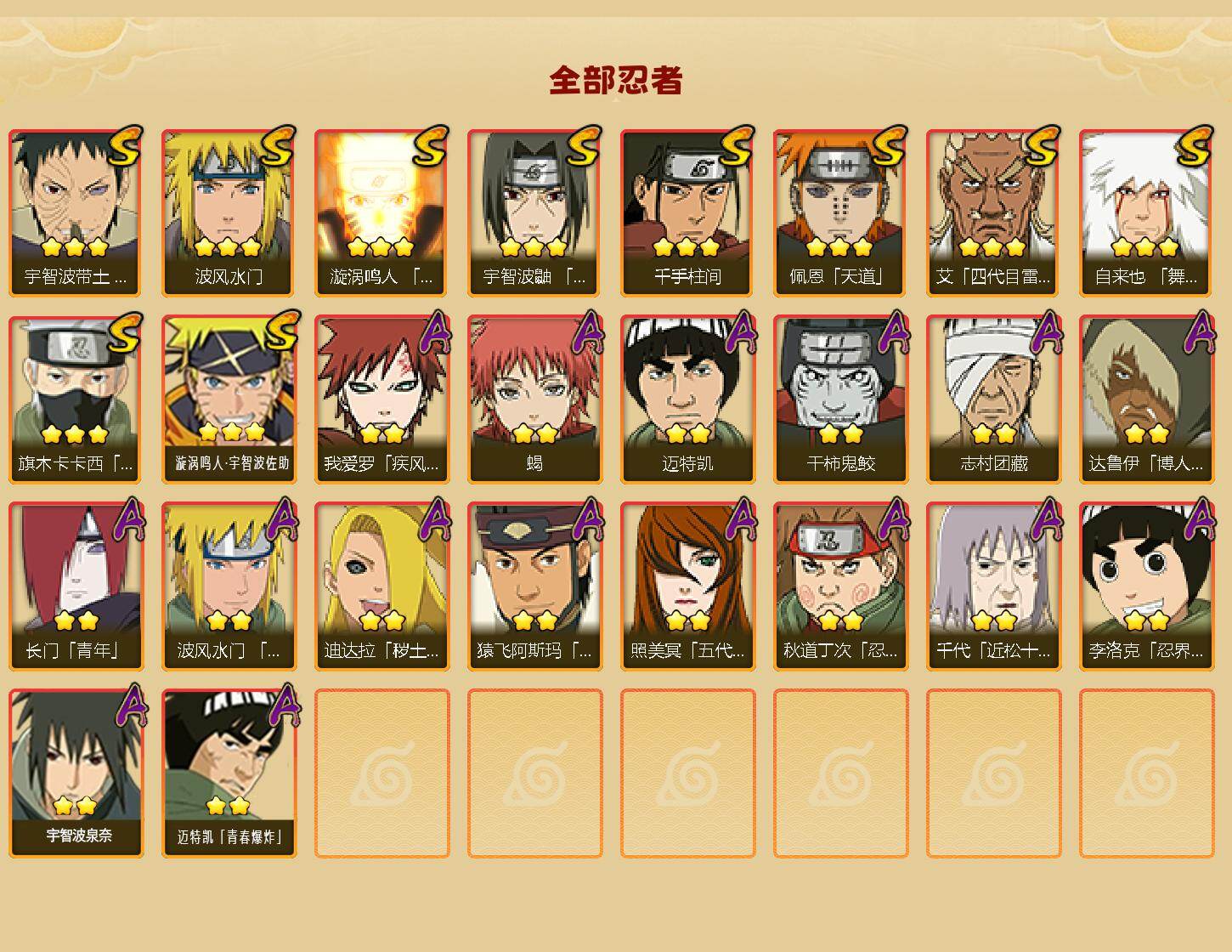 HYEY410651火影忍者账号详情图2