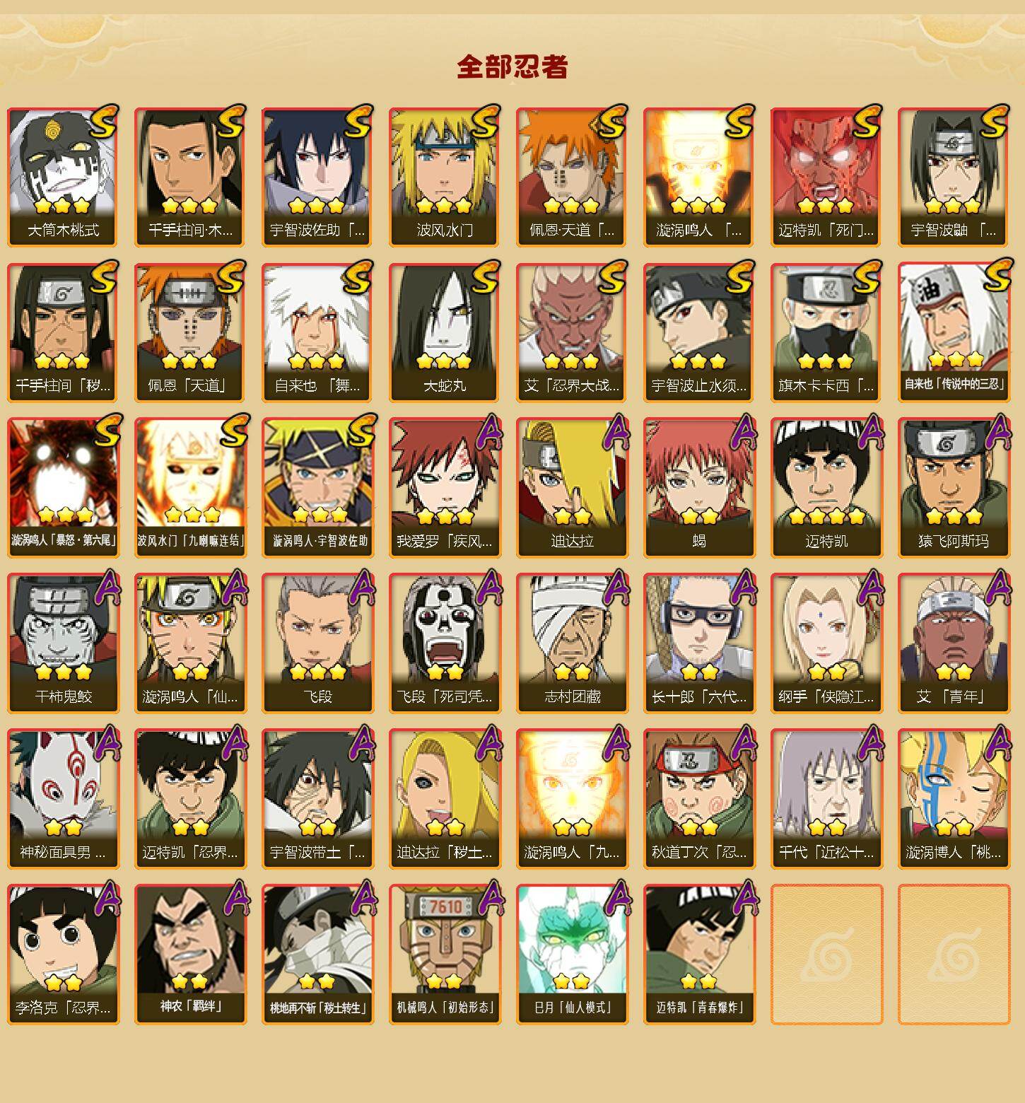 HYQM410655火影忍者账号详情图3