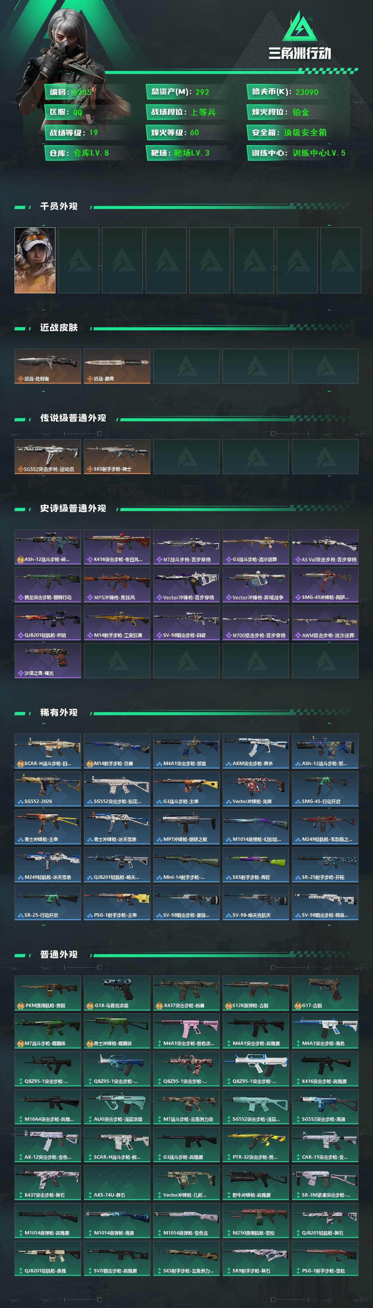 SJZCMW440799三角洲行动账号详情图2