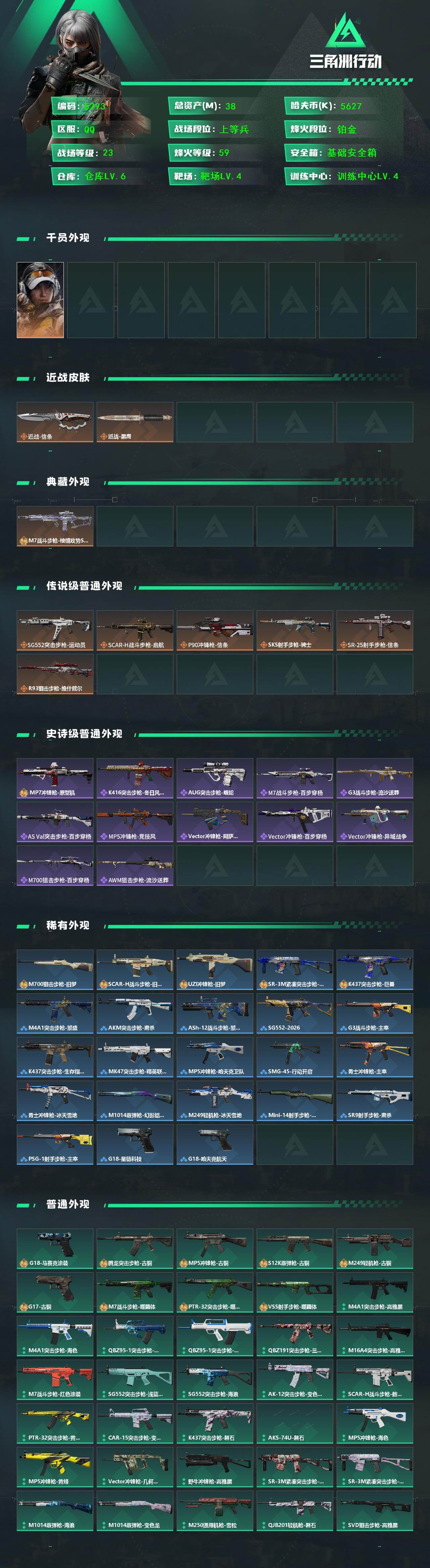 SJZCMW441503三角洲行动账号详情图2