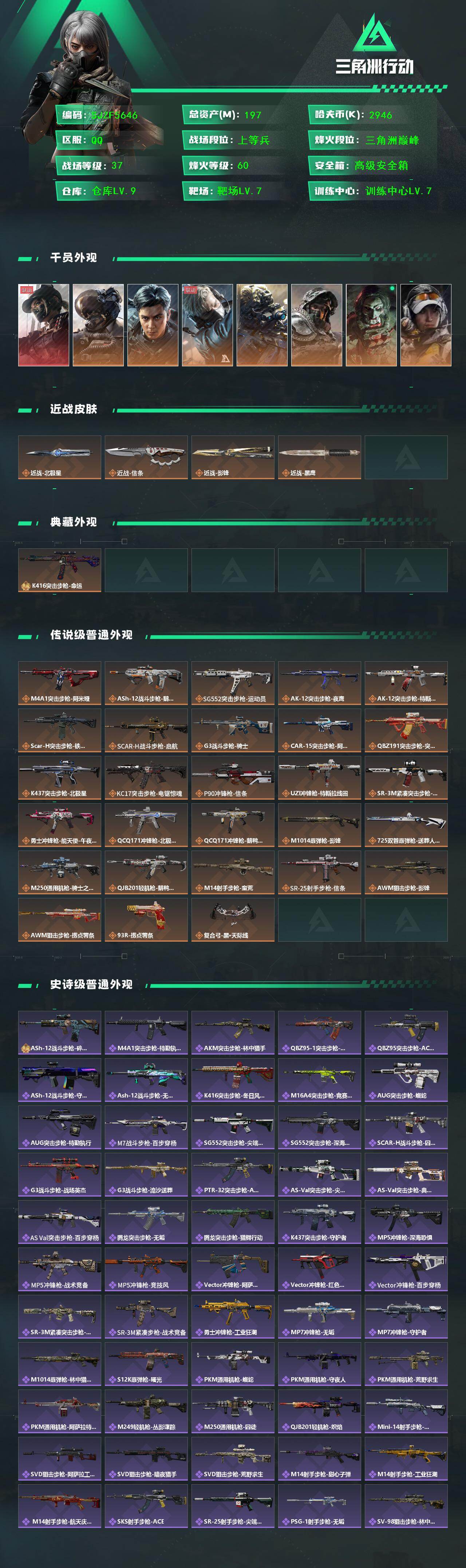 SJZEY441655三角洲行动账号详情图2