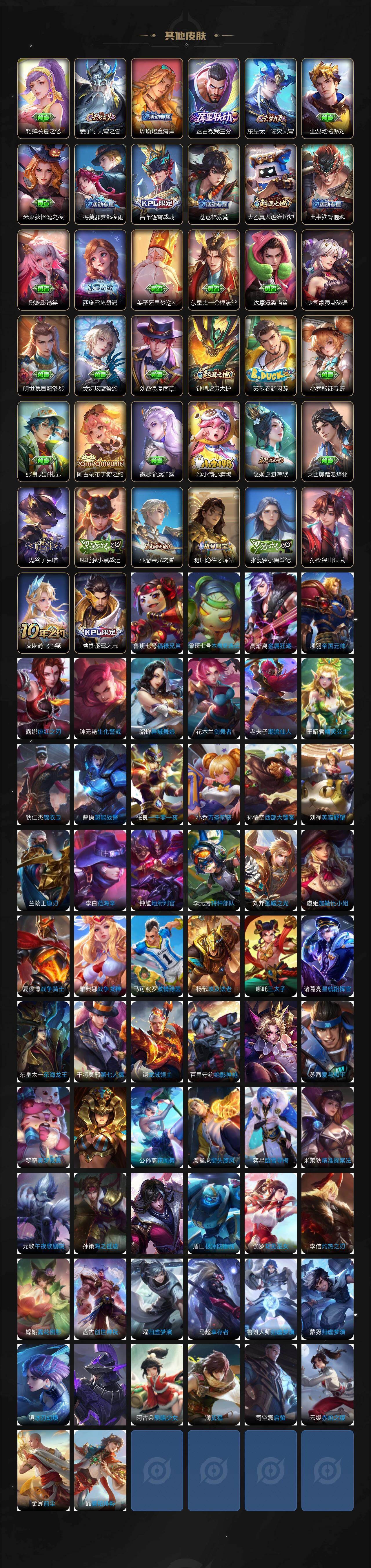 WZCMW4182333王者荣耀账号详情图4 WZCMW4182333王者荣耀账号详情图4