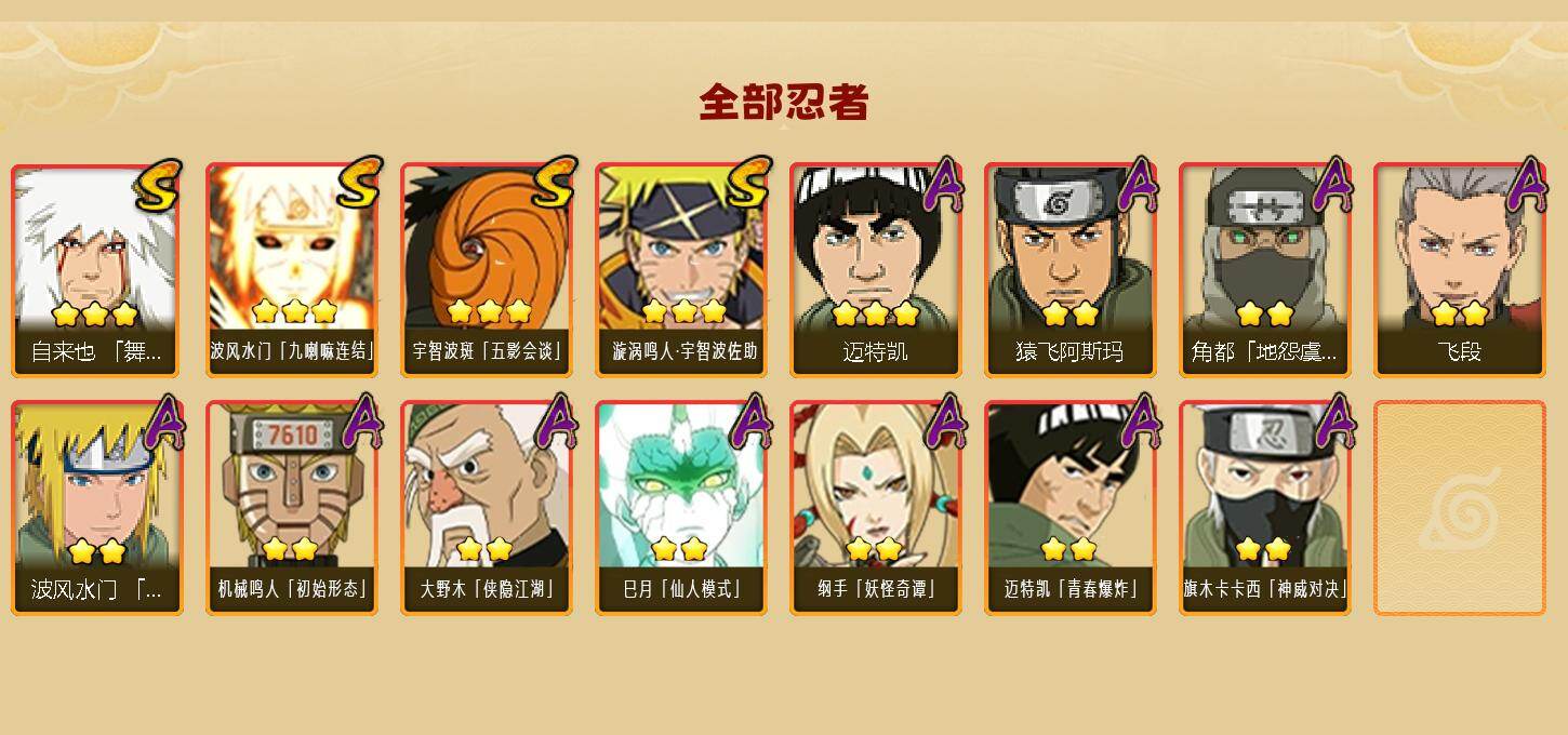 HYEY411103火影忍者账号详情图2