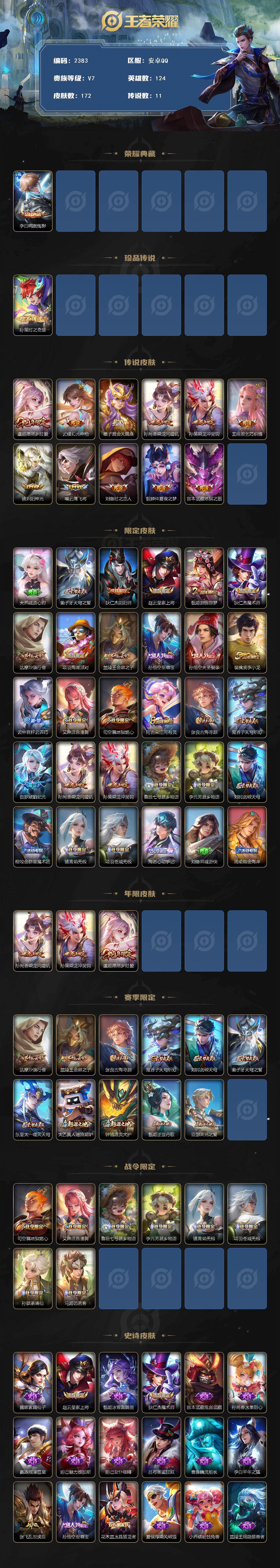 WZCMW4148356王者荣耀账号详情图2