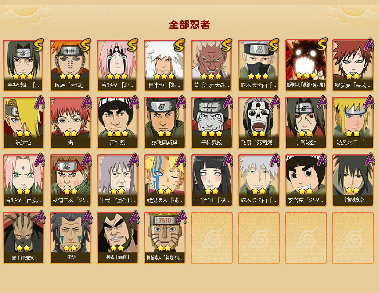 HYEY410862火影忍者账号详情图2