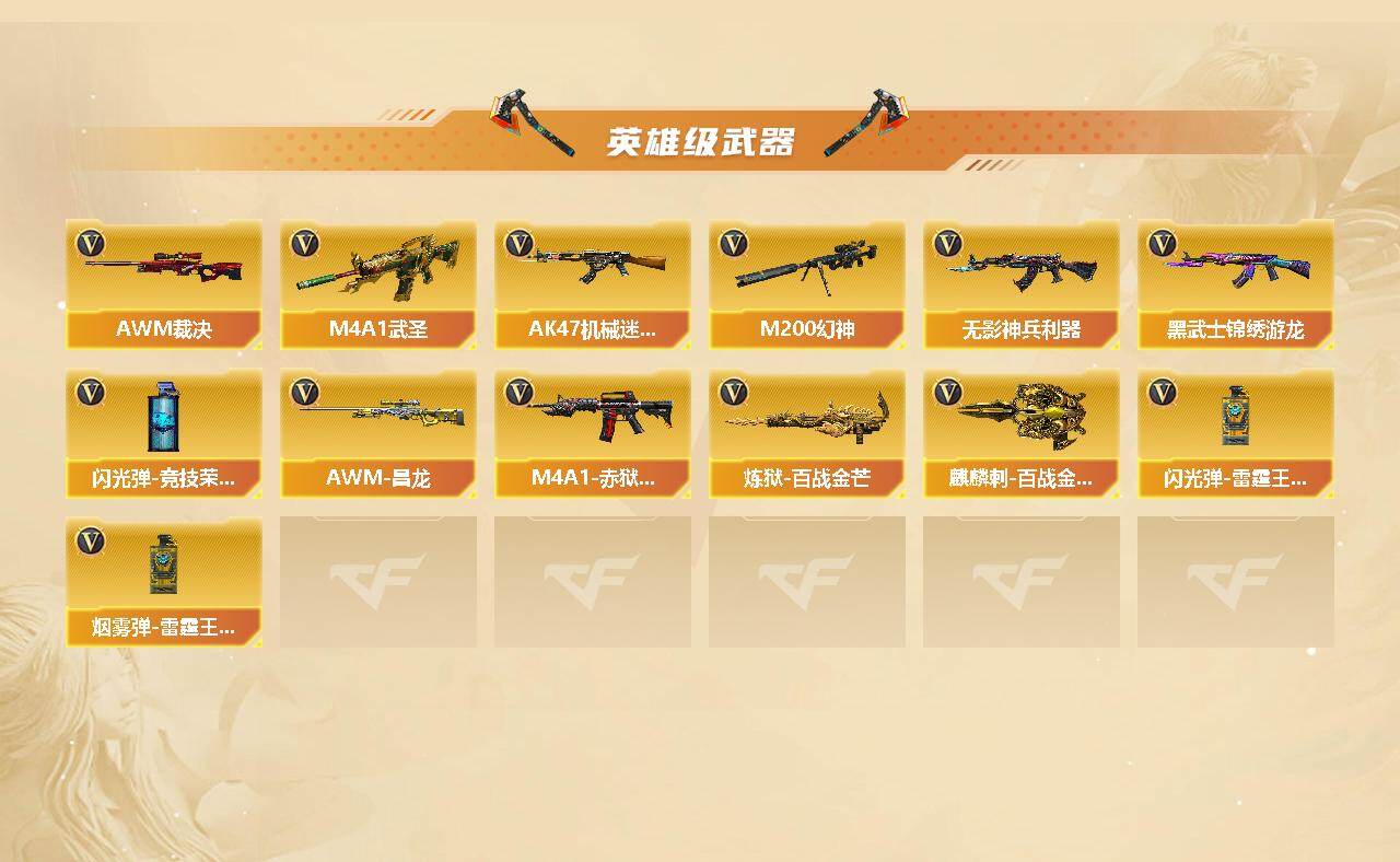 CFCMW439258穿越火线账号详情图3