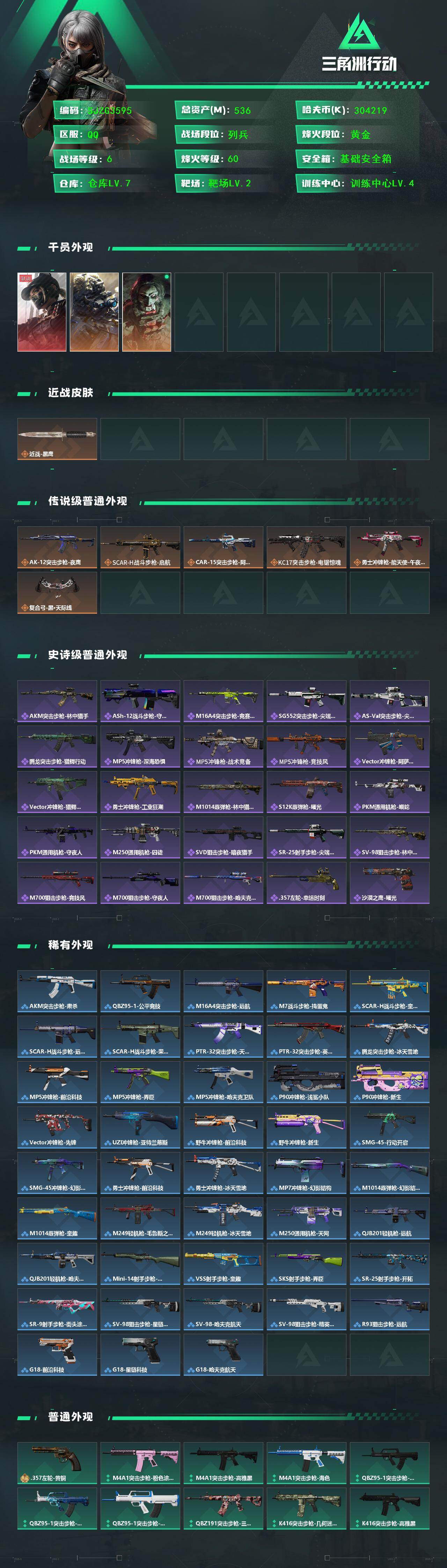 SJZEY441735三角洲行动账号详情图2