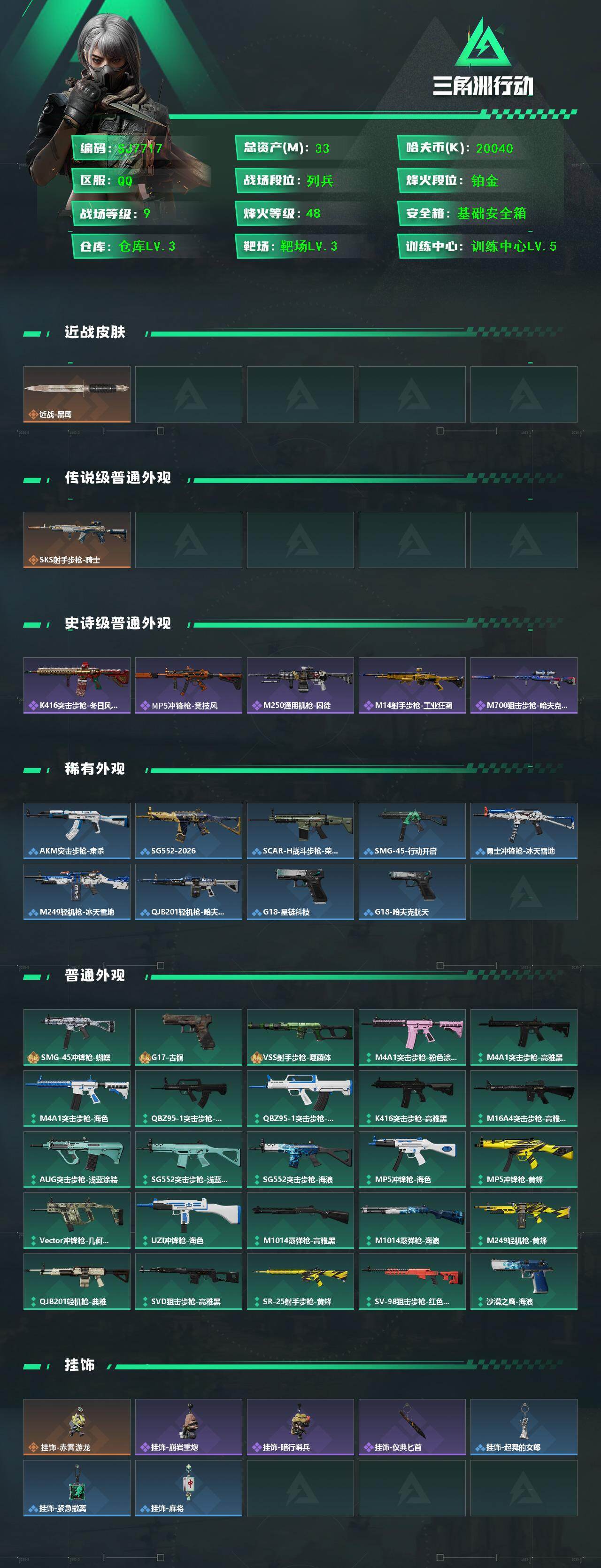 SJZEY441911三角洲行动账号详情图2