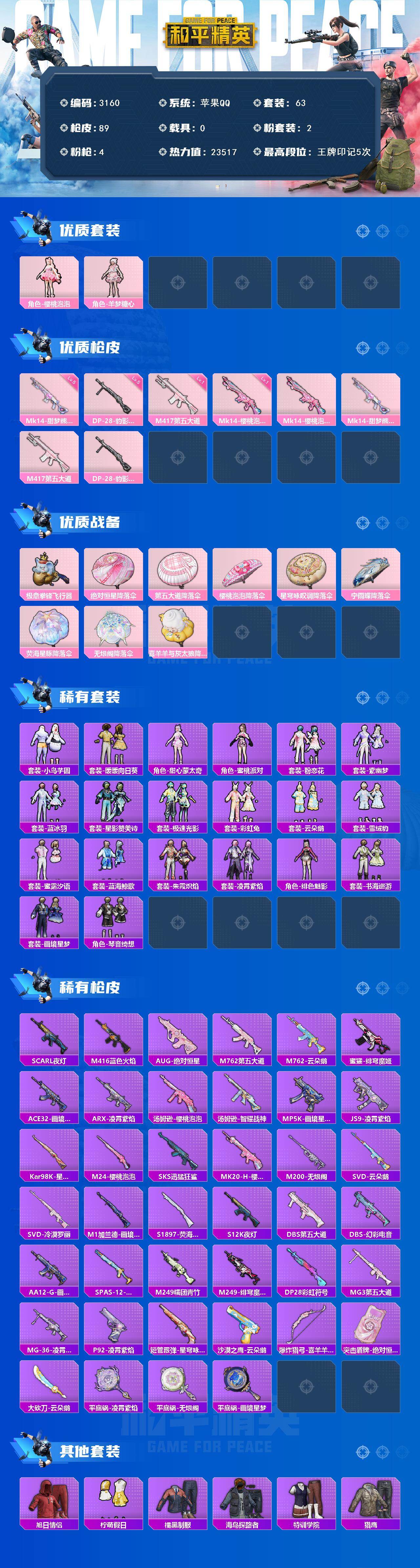 HPCMW481939和平精英账号详情图2