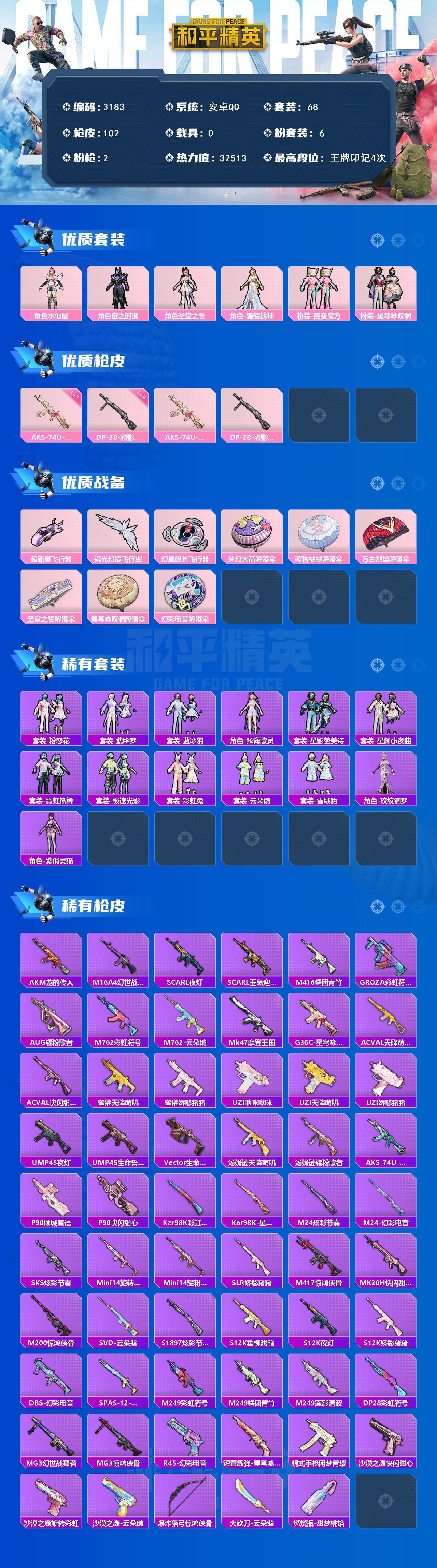 HPCMW499942和平精英账号详情图2