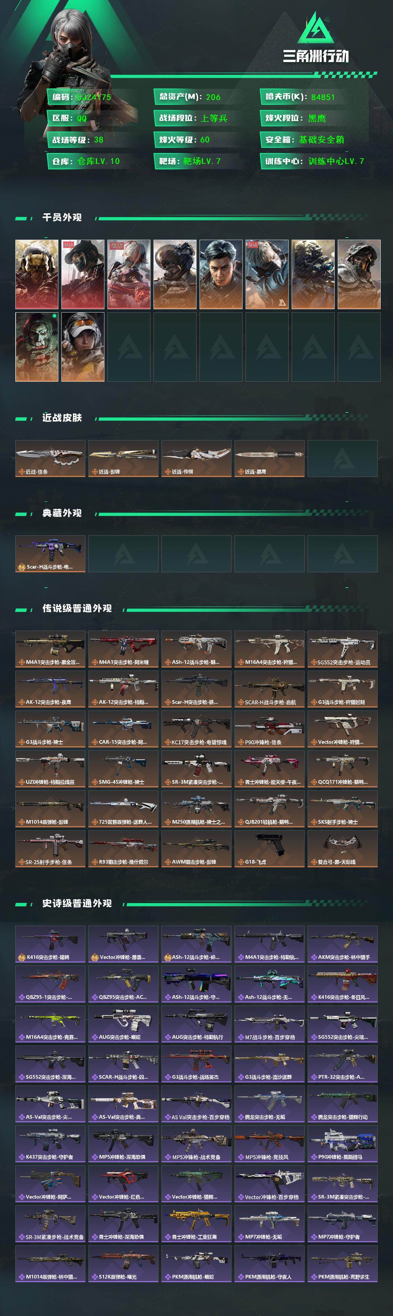 SJZEY442218三角洲行动账号详情图2