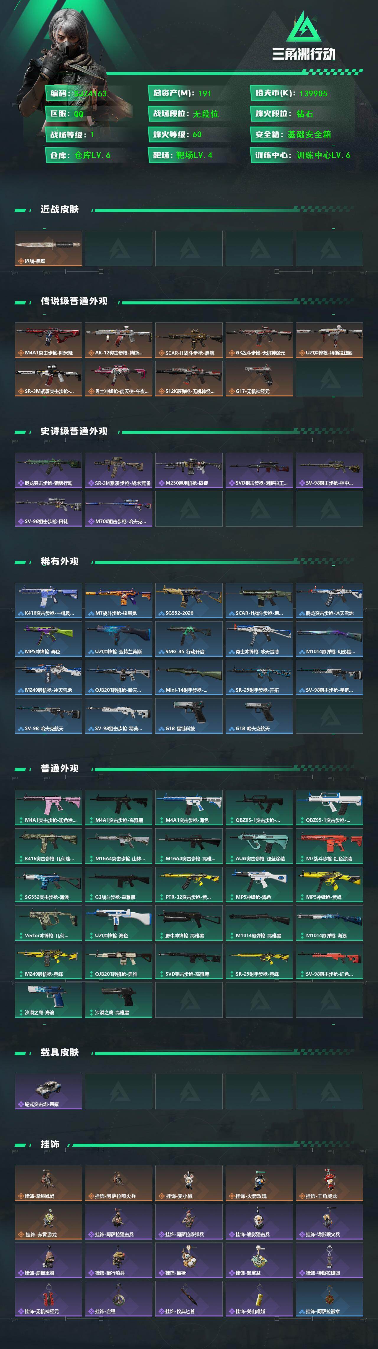 SJZEY442412三角洲行动账号详情图2