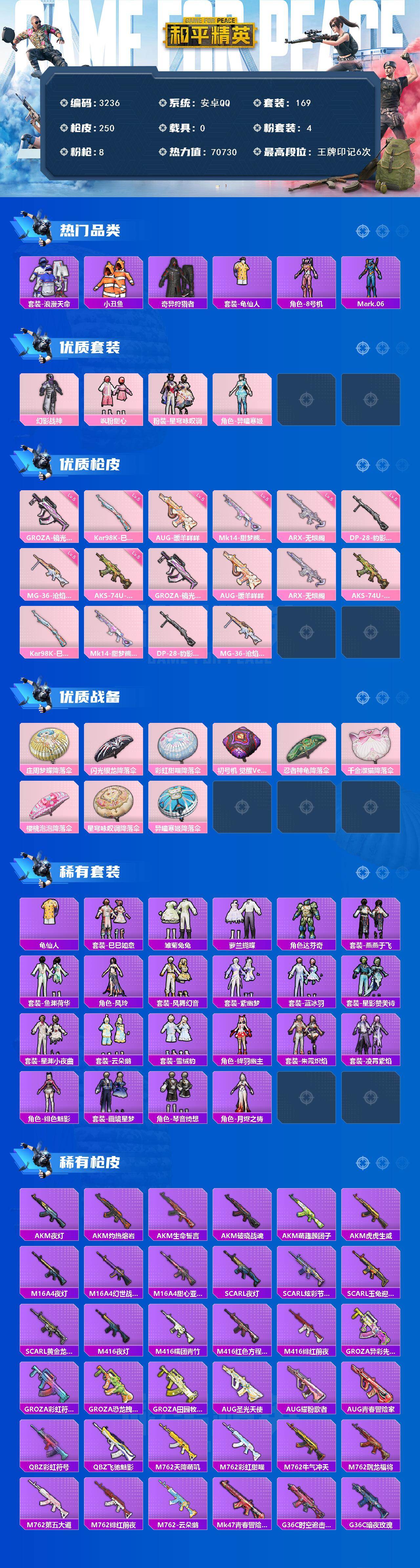 HPCMW499965和平精英账号详情图2