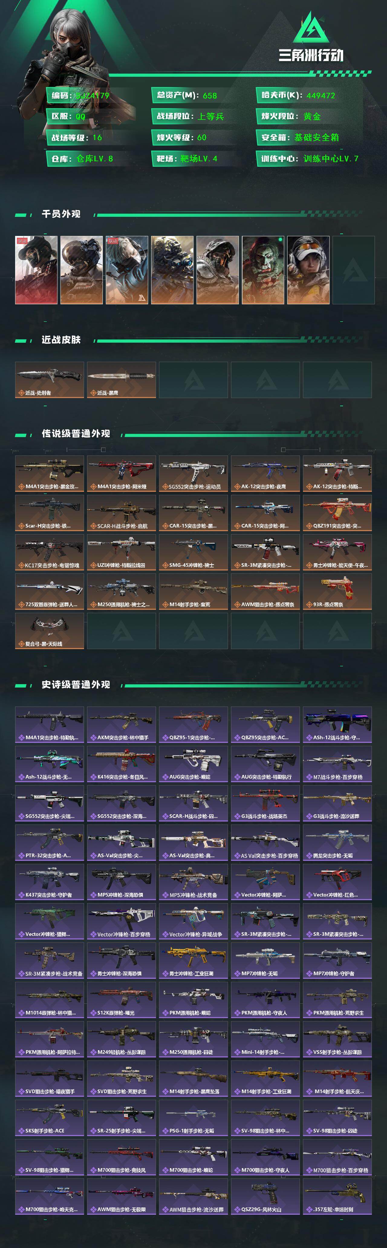 SJZEY442651三角洲行动账号详情图2