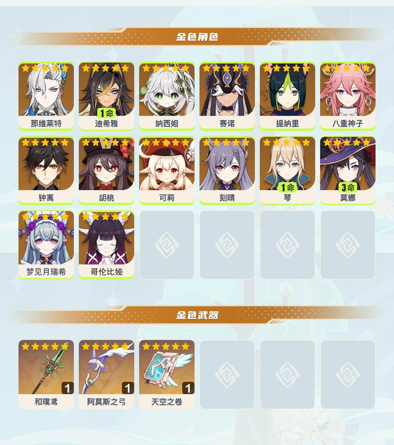 YSEY42003原神账号详情图3