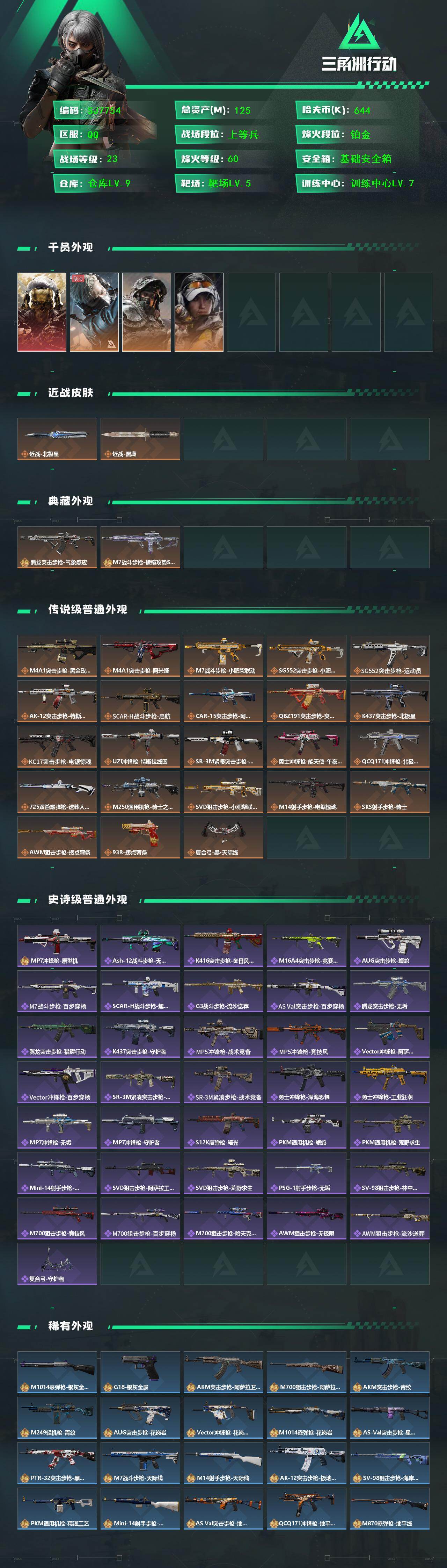 SJZEY442700三角洲行动账号详情图2