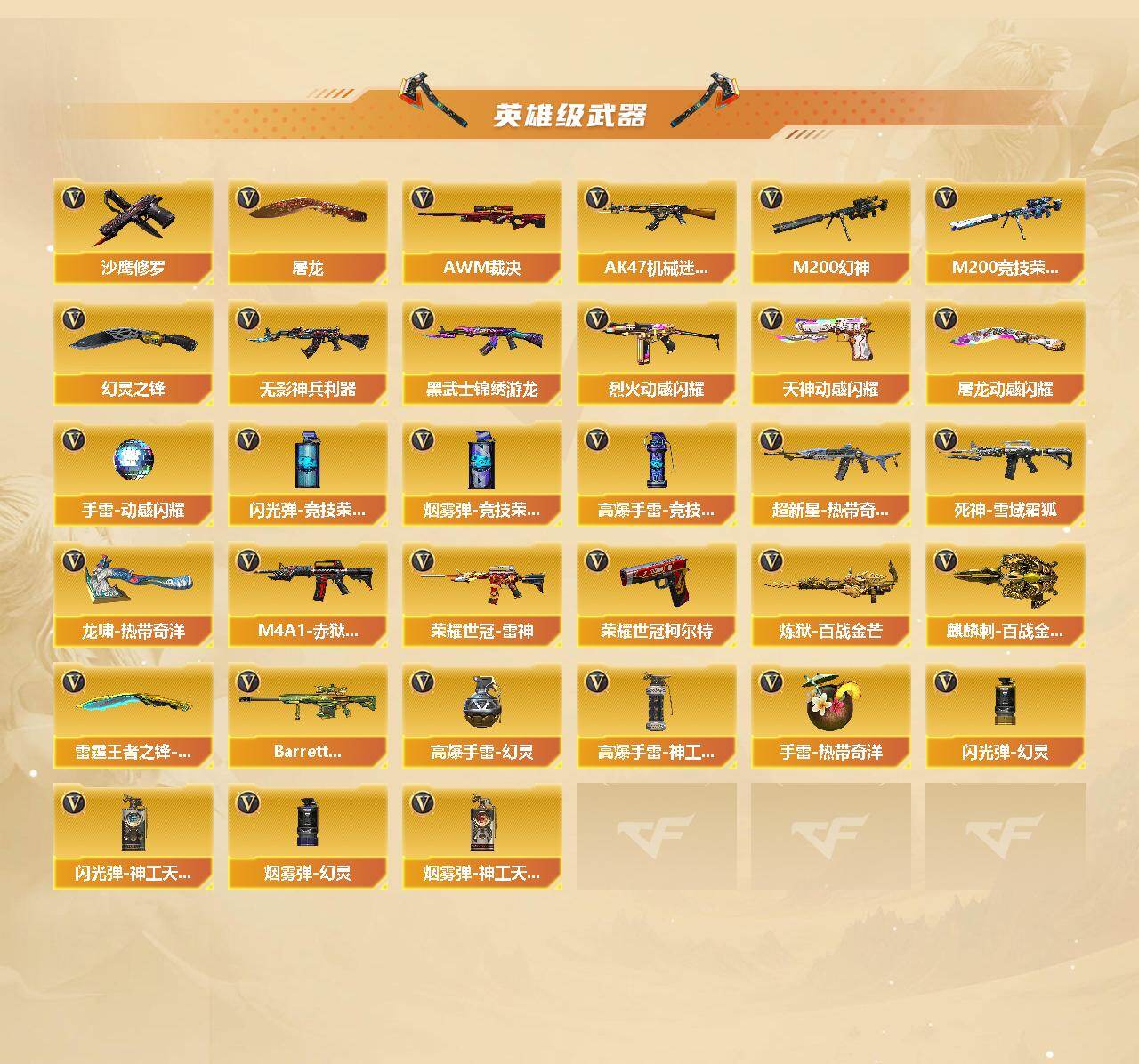 CFCMW440308穿越火线账号详情图3