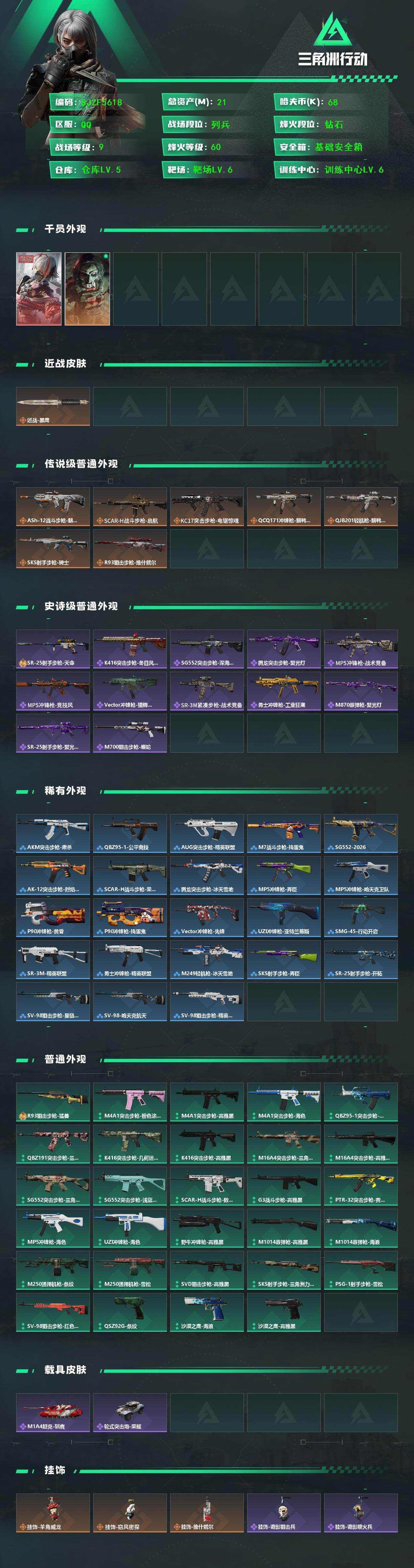 SJZEY442526三角洲行动账号详情图2