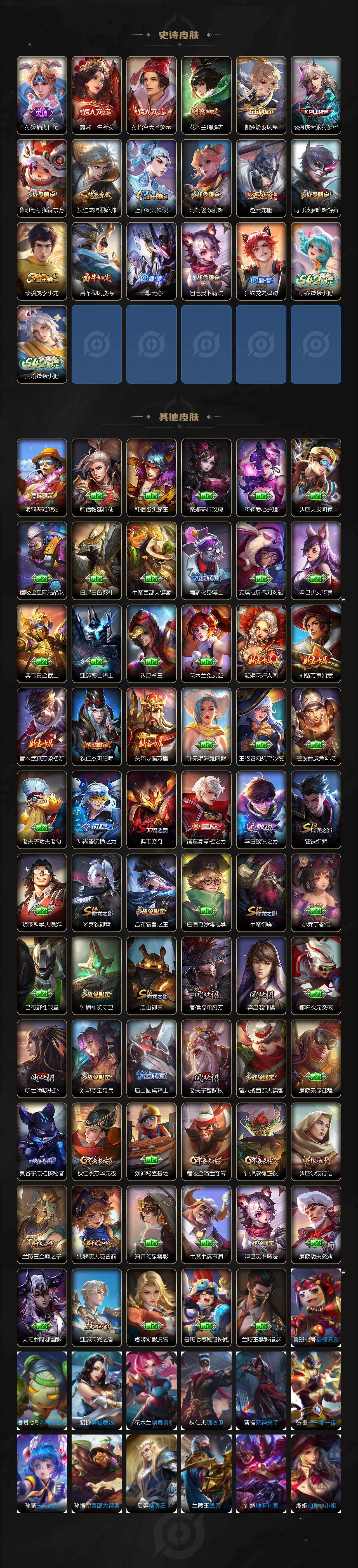 WZXS4172259王者荣耀账号详情图3 WZXS4172259王者荣耀账号详情图3