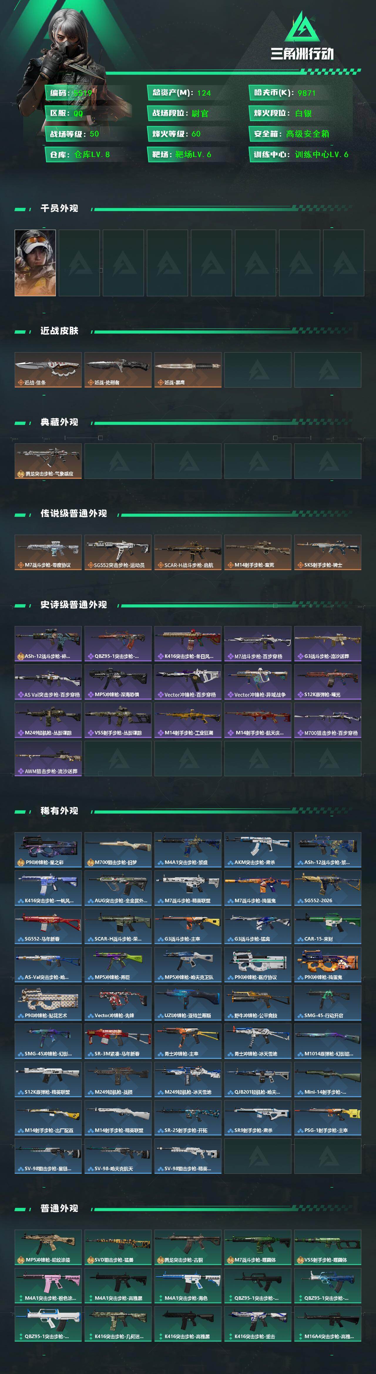 SJZCMW451613三角洲行动账号详情图2